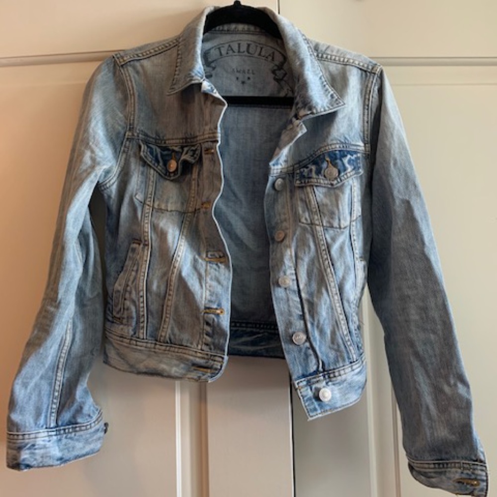 Aritzia Talula Jean Jacket